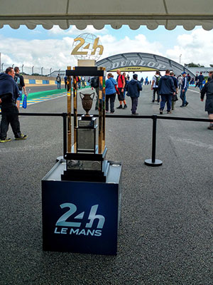 Le Mans 24 hour race trophy