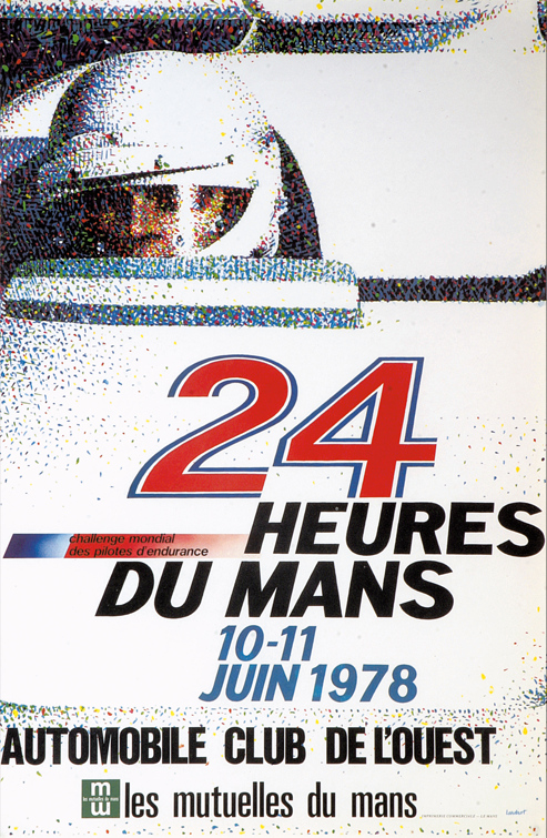 Le Mans 1978 løbsplakat