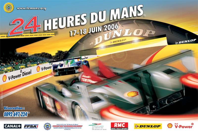 Le Mans 2006 løbsplakat