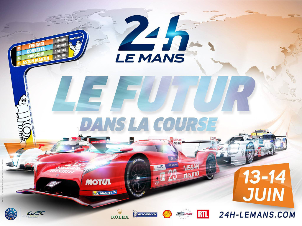 Le Mans 2015 race poster