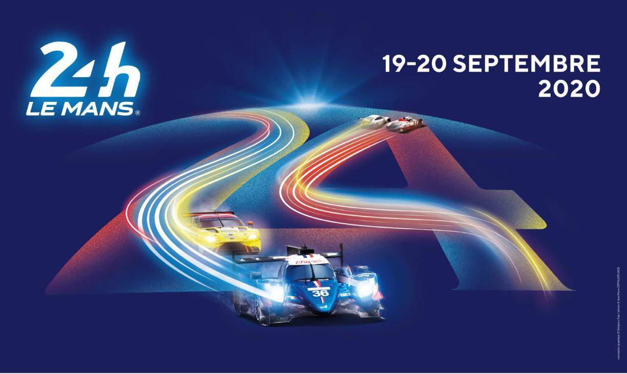 Le Mans 2020 race poster