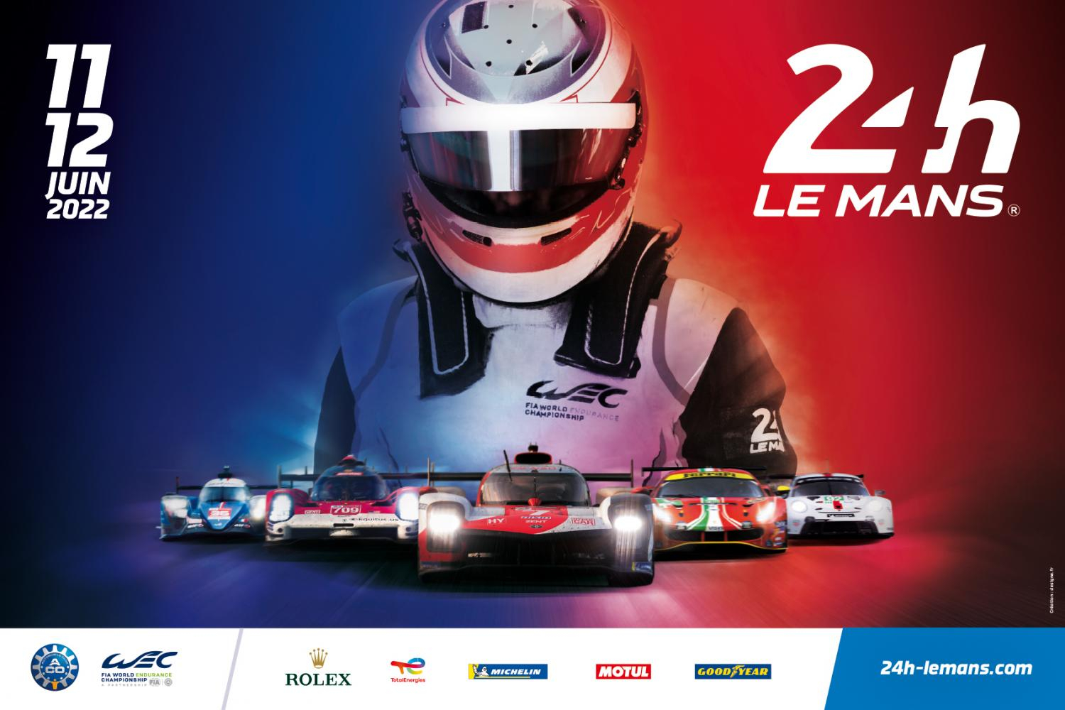 Le Mans 2022 race poster